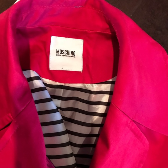 Red Moschino coat - Picture 4 of 4